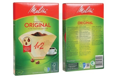 Melitta 6626822 Melitta koffiefilters 1x2