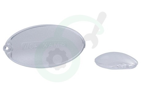 Beko Afzuigkap 9188065409 Glaasje Van verlichting, 2 stuks