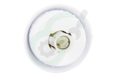 Beko 250316203 Knop Gasknop, wit
