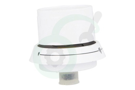 Beko 250316203 Knop Gasknop, wit