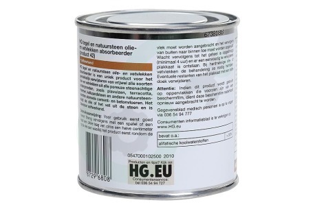 HG 470030103 470030100 HG Olie & Vetvlekken Absorbeerder 250ml