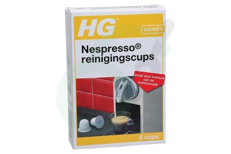 HG 678000103 HG Nespresso Reinigingscups