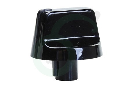 Indesit Fornuis 299117, C00299117 Knop Van oven, zwart