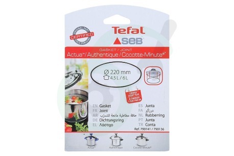 T-fal Pan 790141 Afdichtingsrubber
