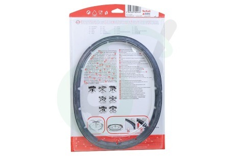 Tefal Pan X1010003 Afdichtingsrubber Ring rondom snelkookpan 253mm diameter