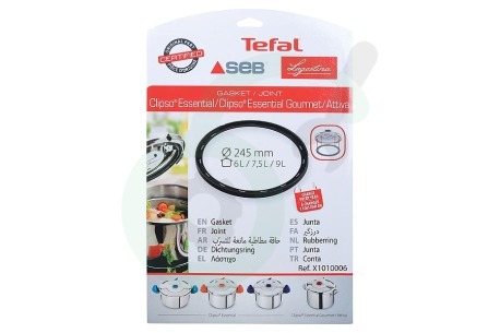 T-fal Pan X1010006 XR1010006 Afdichting Clipso