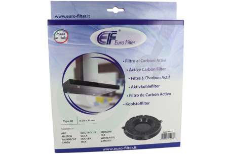 Indesit Afzuigkap 484000008783 Filter Koolstof rond -23cm-