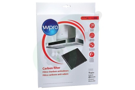 WPRO Afzuigkap 484000008777 Koolstoffilter Type 242