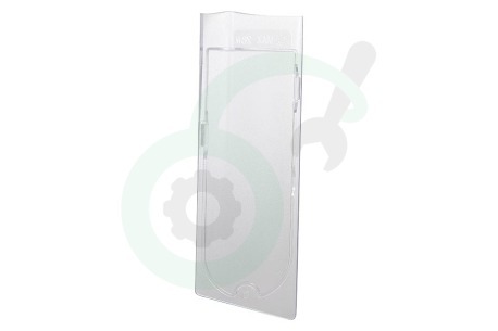 Whirlpool Afzuigkap 482000009361 Glaasje Van lamp linkerzijde, 158x53mm