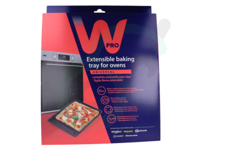 Whirlpool Oven-Magnetron 484000008435 UBT521 WPRO Universele verstelbare bakplaat