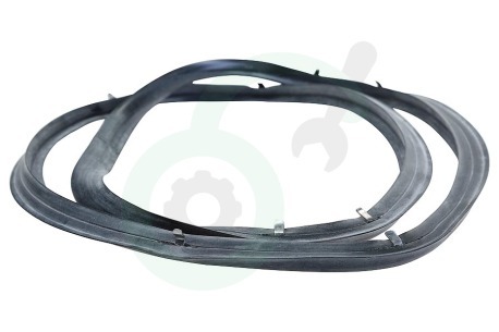 Krting Oven-Magnetron 533584 Afdichtingsrubber Deurrubber, met haakjes