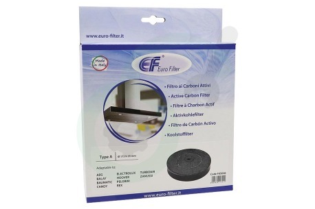 Alternatief Afzuigkap 722513 Filter koolstof -rond- WA48.5