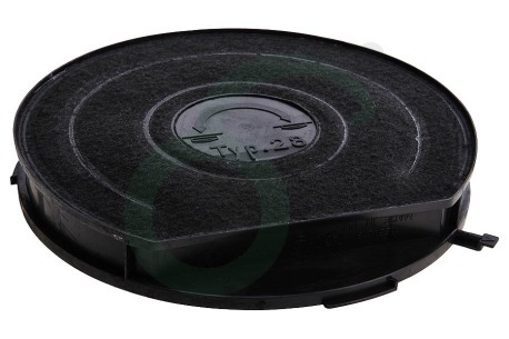Pelgrim Afzuigkap 724573 KF24 Filter Koolstof Rond 24cm