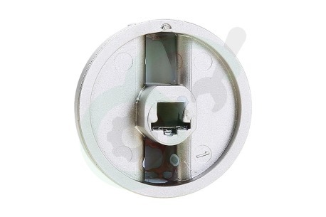 Pelgrim Kookplaat 478152 Knop Gasknop, zilver