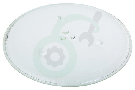 Panasonic E06014N30BP Draaiplateau Glazen draaiplateau