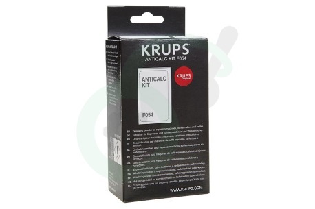 Krups Koffiezetapparaat F054001B Ontkalker Ontkalkingspoeder + PH strip