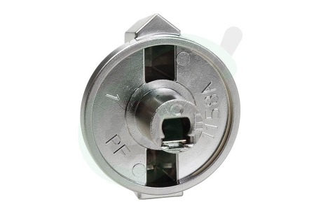 Smeg Oven-Magnetron 764976283 Knop Zilver grijs