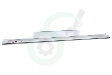Novy Afzuigkap 898008 Afdekking Glas, Compleet, Zijkant Bedien