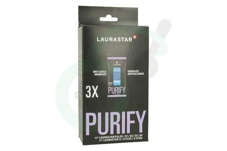 Laurastar 3027800898 Purify Anti Kalkkorrels, 3 zakjes