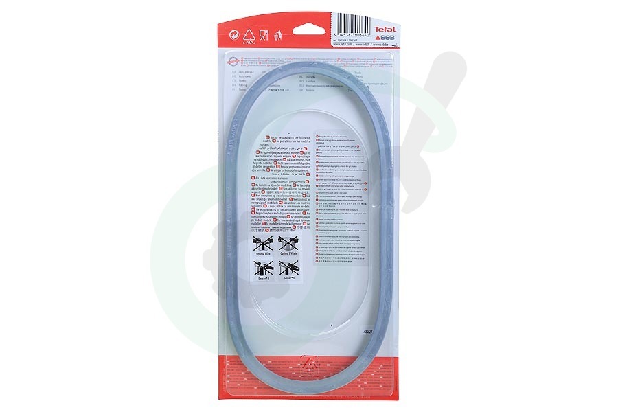 Tefal 790364 Afdichting Optima Sensor Roestvrij Staal Pan