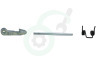 AEG Wasmachine 4055186607 Deurgreep Compleet, wit met deurhaak
