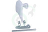Alternatief Wasmachine 4055186607 Deurgreep Compleet, wit met deurhaak