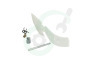 AEG Wasmachine 50276416000 Deurgreep Compleet, wit