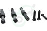 Siemens Wasmachine 742719, 00742719 Schokbreker 8 mm, 3 stuks incl. pennen
