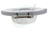 Beko Wasmachine 2878300200 Deur Compleet met glas -wit-