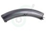 Siemens Wasdroger 644452, 00644452 Deurgreep Gebogen, Zilver