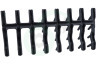 Faure Vaatwasser 1380184109 Inzet rubber voor korf, grijs