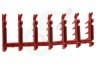 Chef Vaatwasser 8074683064 Inzet Rubber voor korf, rood