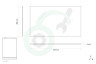 Indesit Koelkast 76928, C00076928 Glasplaat Groentelade afdekking