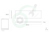 Whirlpool Koelkast C00280886 Glasplaat 467x189x4 Plexiglas