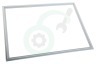 Hanseatic Koelkast 481246668939 Afdichtingsrubber Vriesgedeelte, wit