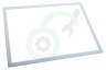 Hanseatic Koelkast 481246668939 Afdichtingsrubber Vriesgedeelte, wit