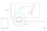 Castor Koelkast 2249088127 Glasplaat Glasplaat boven groentelade