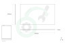 Electrolux (alno) Koelkast 2249061140 Glasplaat Glasplaat boven groentelade