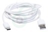 Easyfiks 50062456 C-type USB laad en data kabel 200 cm wit