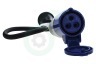 Universeel 0012413 Snoer Camping Verloop CEE