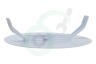 Universeel 0147711 Plafondplaat Afdekplaat rond+klem -wit