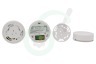 Alecto A005014 SA61 Draadloze Koppelbare Rookmelder, 3 Pack, Wit