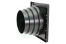 Universeel 62500501 Universeel lamellenrooster 3 lamellen 100-130mm, zwart