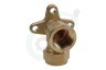 Dps 311414 Muurplaat knel 1/2' x 15mm