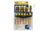 Benson 005409 Schroevendraaier Plat/kruis + wandhouder