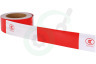 Benson 014246 Tape Reflectie tape, rood wit