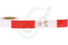 Benson 014246 Tape Reflectie tape, rood wit