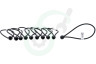 Deltafix 81337 Spanner met Nylon Bal 25cm x 6mm Zwart