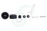 Bosch Stofzuiger 12027822 Wiel Van zuigmond, 2 stuks