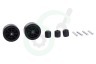 Bosch Stofzuiger 12027822 Wiel Van zuigmond, 2 stuks